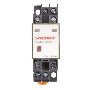 Shenler RKM2CO730L + SYF08A-E силовой модуль цепи 2 pole 5A 230VAC LED реле и база прозрачный 3a Тонкий небольшой реле производитель 12В - Product Image 3