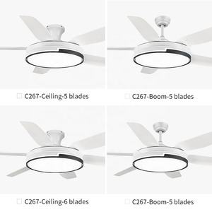 พัดลมเพดาน C267 52นิ้วพร้อมช่องระบายอากาศควบคุมผ่านแอป DC - Product Image 2