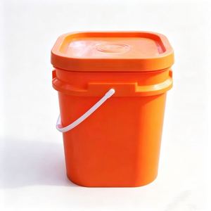 Cubo Cuadrado Blanco Yusu <span class=keywords><strong>con</strong></span> Tapa para Envasado de Azúcar en Polvo, <span class=keywords><strong>Sal</strong></span> y Granos - Product Image 4