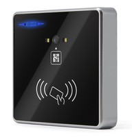 Lector de Tarjetas de Acceso RFID con Código QR, Protocolo Wiegand de 13.56MHz, Interfaz USB, Material Plástico