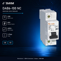 Disjoncteur miniature CDADA DAB6-100 1P 2P 3P 4P (IEC/EN 60898-1) Protection contre les surcharges et les courts-circuits.