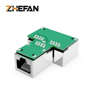 Rj45 Kabel Port Jaringan Pemisah Kabel Jaringan 1 Sampai 2 Saluran Rj45 Perempuan Ke Perempuan Pembagi Jaringan LAN <span class=keywords><strong>Ethernet</strong></span> - Product Image 2