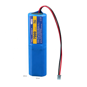 Pack de batteries lithium-ion rechargeables 18650 2S2P 7,4V 6400mAh 6,4Ah avec connecteur XH2.54mm 2P pour appareils à forte consommation d'énergie - Product Image 3