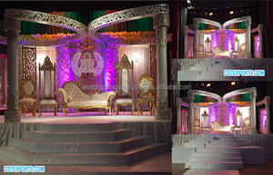 Boda hindú asequible FRP Mandap Stage Boda hindú asequible FRP Mandap/Stage Dream Wedding Event Bollywood Mandap Guyana - Product Image 6