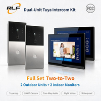 Videoportero 2v2 para Villa, Pantalla Táctil de 7 Pulgadas, 1080P, Resistente al Agua, App Tuya, 2 Años de Garantía, Gran Venta