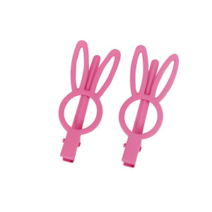 Bunny Style Duckbill Hair <b>Clip</b> 12 Cm Cartoon Side <b>Clip</b> For Daily Use Handmade Hair Accessory - Product Image 5