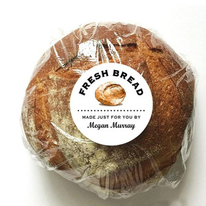 Nhà máy tùy chỉnh in ấn Baking thương hiệu thành phần Nhãn dán nhãn cho bánh mì - Product Image 5