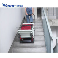 Chaise d'escalade électrique de transport de cargaison pliable en alliage d'aluminium de haute qualité
