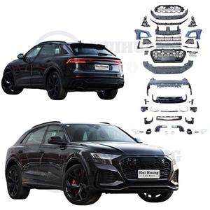 Grille de pare-chocs de voiture en matériau PP de vente directe d'usine pour <span class=keywords><strong>Audi</strong></span> Q8 2019-2024 La mise à niveau vers le style <span class=keywords><strong>RSQ8</strong></span> comprend le pare-chocs avant et arrière - Product Image 1