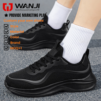 Baskets basses en maille respirante, légères et robustes, chaussures décontractées, vente en gros directe d'usine, logo personnalisé, chaussures de course unisexes