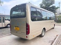 Meilleure vente Youtong Bus diesel d'occasion 27 places RHD Moteur avant Transmission manuelle Coach Direction RHD"
