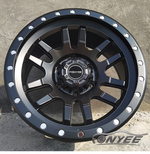 Fonyee Deep Dish cóncavo todoterreno 4x4 Multi Spoke 6 Lug Holes Huecos 17 pulgadas 17x9 6x139,7 Mag aleación ancha ruedas de coche Auto llantas - Product Image 5