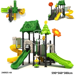 Chất Lượng Tốt Giải Trí Nhỏ Sân Sau Vườn Trẻ Em Sân Chơi Thiết Bị Trượt Trẻ Em Chuyên Nghiệp Sân Chơi Ngoài Trời - Product Image 4