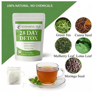 OEM/ODM, Bajo MOQ, Té Adelgazante Detox Natural Puro de 28 Días, Suplemento Herbal para la Pérdida de Peso para Adultos - Product Image 2