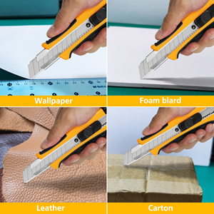 Dao Tiện Ích Hạng Nặng Có Thể Thu Gọn 18Mm Hộp Dao Xây Dựng Dụng Cụ Cắt Thảm - Product Image 6