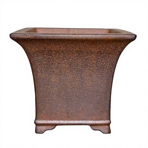 Pots à Bonsaï Classiques Sculptés à la Main en Argile Violette de Yixing, Écologiques, pour Usage Suspendu et au Sol dans les Centres Commerciaux - Product Image 5
