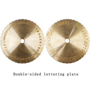 Máy khắc chữ trên nhẫn, máy khắc bên trong nhẫn, máy dập chữ tiêu chuẩn, mặt số hai mặt - Product Image 6