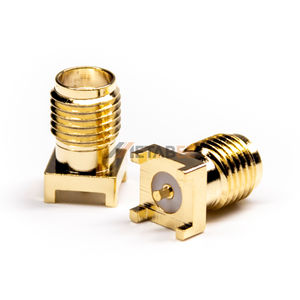Conector SMA SMT de 50 Ohmios |   Conector de PCB de Montaje Superficial con Tecnología de Inserción por Presión |   Cable Coaxial RF Chapado en Oro Compatible con Soldadura por Reflujo - Product Image 5