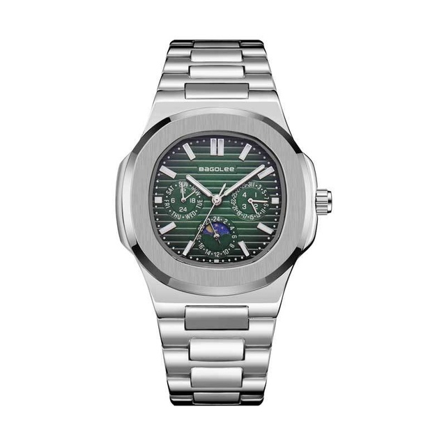 Men's Fashion Quartz Watch Alloy Stainless Steel Band Pointer 30M Water Resistant High-end Wholesale Drop Shipping Business