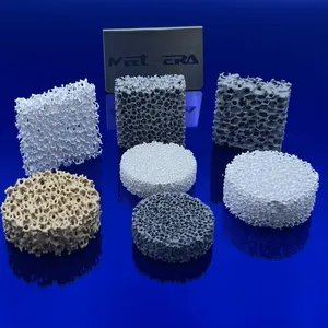 Carboneto De Silício alumina zircônia porosa espuma cerâmica filtro