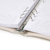 Carnets à spirale A5 en PVC personnalisables, avec feuilles mobiles, pour planification quotidienne, papeterie mignonne, fournitures scolaires et de bureau, cadeau pour la réalisation de objectifs