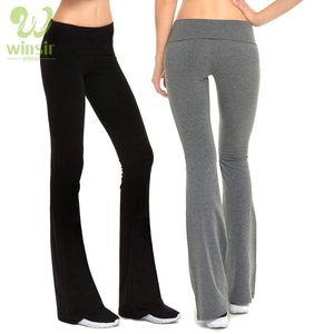 flare capris yoga