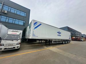 Refrigerated <b>Cargo</b> Vehicle Refrigerated Container Semi-<b>trailer</b> for Sale air Suspension Refrigerator Truck, <b>Trailer</b> Semi-<b>trailer</b> - Product Image 4