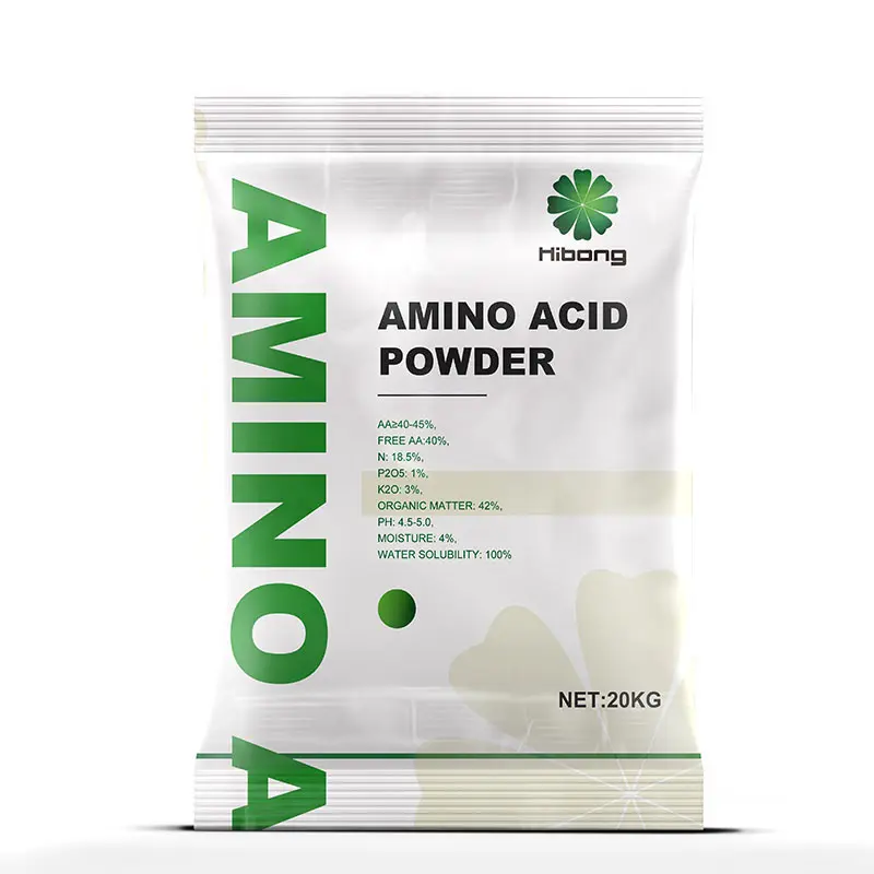 Poudre d'acide aminé de micronutrite de chélate de Source végétale en vrac d'agriculture dans les engrais organiques