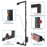 Adaptateur de batterie MINOVA OEM&ODM, machine de découpe de blocs XPS EPS, matériaux isolants, coupeur de panneaux en mousse PVC