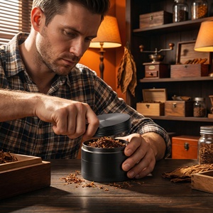 Molino de Hierbas de Aleación de Zinc de Tamaño Completo, Resistente al Desgaste y a la Corrosión, Portátil, Directo de Fábrica - Product Image 2