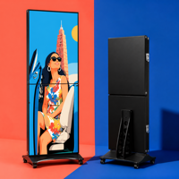 Pantalla LED P1.25 para Interiores, Plegable, de Alta Resolución 4K HDR10, 120Hz, Panel de Video Wall para Alquiler en Escenarios