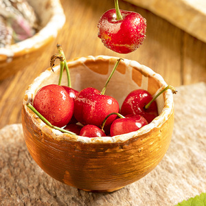 Ciotola in ceramica retrò fatta a mano stoviglie <span class=keywords><strong>da</strong></span> ristorante commerciale con glassa a flusso francese piatti piatti piatti grandi irregolari - Product Image 4