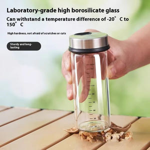 Gran oferta de 200ml, tarro de vidrio transparente para condimentos de borosilicato alto, botella de especias, sal, pimienta, hogar, cocina, barbacoa - Product Image 4