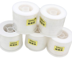 White Flat Elastic <b>Thread</b> 500m <b>Beading</b> Jewelry Making DIY Supplies - Product Image 5