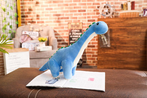 Büyük rahat peluş Brachiosaurus dinozor yumuşak ve sevimli doldurulmuş hayvan yastık sevimli ayakta tasarım - Product Image 4