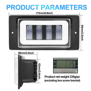 6 pulgadas 40W Lada LED luz antiniebla con <span class=keywords><strong>ojos</strong></span> de ángeles LED focos de aluminio faros 4 lentes LED foco LED 4x4 luz de trabajo lámpara de conducción antiniebla - Product Image 5