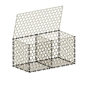 Alta Calidad Gaviones Escaleras Double Twist Gavin Heavy Galvanized Gabion Boxes 2,7/3,4mm Gaviones - Product Image 2