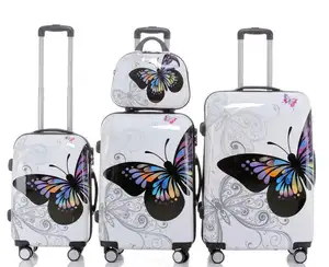 Классические Заводские чемоданы на колесиках, наборы чемоданов из 3 предметов