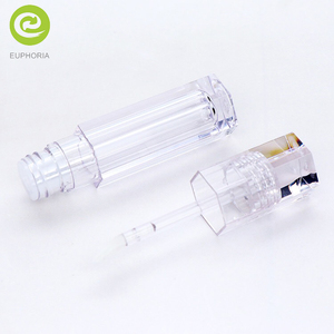 Tubo de brillo de labios transparente hexagonal, tubo de lápiz labial líquido, embalaje personalizado - Product Image 3