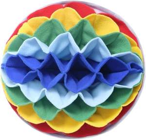 แผ่นรองดมกลิ่นสำหรับสุนัข รุ่น The Flower Clusters ช่วยให้สัตว์เลี้ยงสงบ แผ่นฝึกดมกลิ่นสำหรับสุนัข แผ่นดมกลิ่นแบบกำหนดเองสำหรับสุนัข - Product Image 3