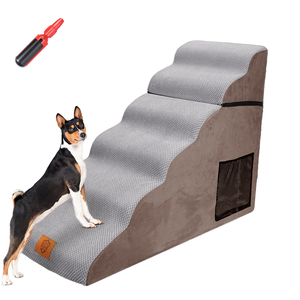 2025년 인기 판매 폼 반려동물 계단 분리형 강아지 클라이밍 사다리 램프, 소형견 대형견용 소파 자동차 침대 접근용 - Product Image 5