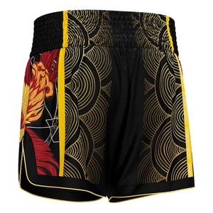 กางเกงชกต่อสู้ลายฟีนิกซ์ สำหรับยิวยิตสู ยูโด บราซิลเลียนยิวยิตสู  แบบซับลิเมชั่น สำหรับผู้ชายและผู้หญิง  สำหรับศิลปะการต่อสู้ ไทยไฟท์ - Product Image 2