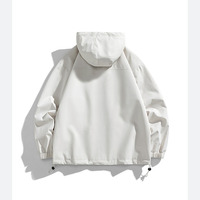 Veste coupe-vent imperméable pour homme, taille plus, 180 GSM, style vintage, printemps été, vêtements de rue, tenues