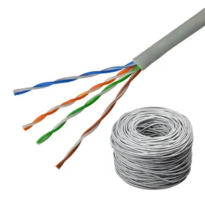 Produsen profesional kabel jaringan utp cat 5e cat6 kualitas baik kabel komunikasi jack cat 5e kabel 305m kotak