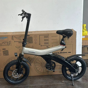 16 pollici bellissimo acciaio elettrico città bicicletta fabbrica di lancio più recente 36V batteria al litio pieghevole EBike sensore elettronico - Product Image 5