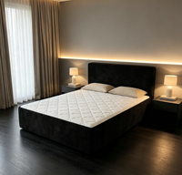Matelas en mousse haute densité, lit pliable pour la maison, chambre à coucher, matelas portable, emballé sous vide, solution de literie gain de place