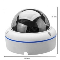Caméra Dôme IP Intelligente 3D Best-seller avec Détection et Reconnaissance Faciale par IA pour la Surveillance CCTV