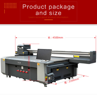 Locor UV-impresora plana de gran formato, Impresión de vidrio y madera, tamaño 2,5x1,3 m 2513 1325, alta velocidad