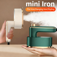Mini fer électrique sans fil portatif automatique de couleur de macaron pour l'appareil commercial de ménage