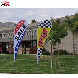 Tùy Chỉnh Quảng Cáo Vua Kích Thước <span class=keywords><strong>Swooper</strong></span> Bãi Biển Lông Cờ Cho Hiển Thị - Product Image 4